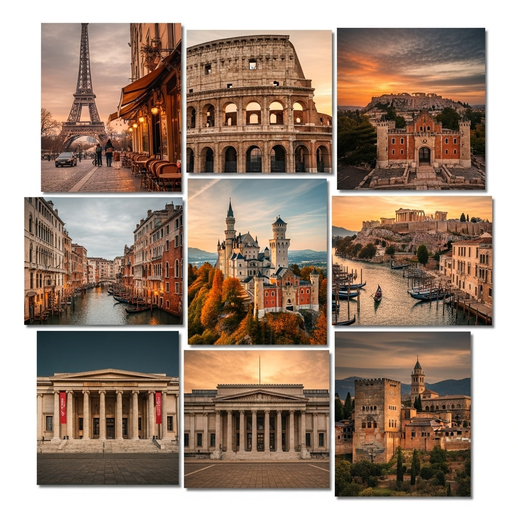 European cultural destinations perfect for luxury travel and premium transportation services